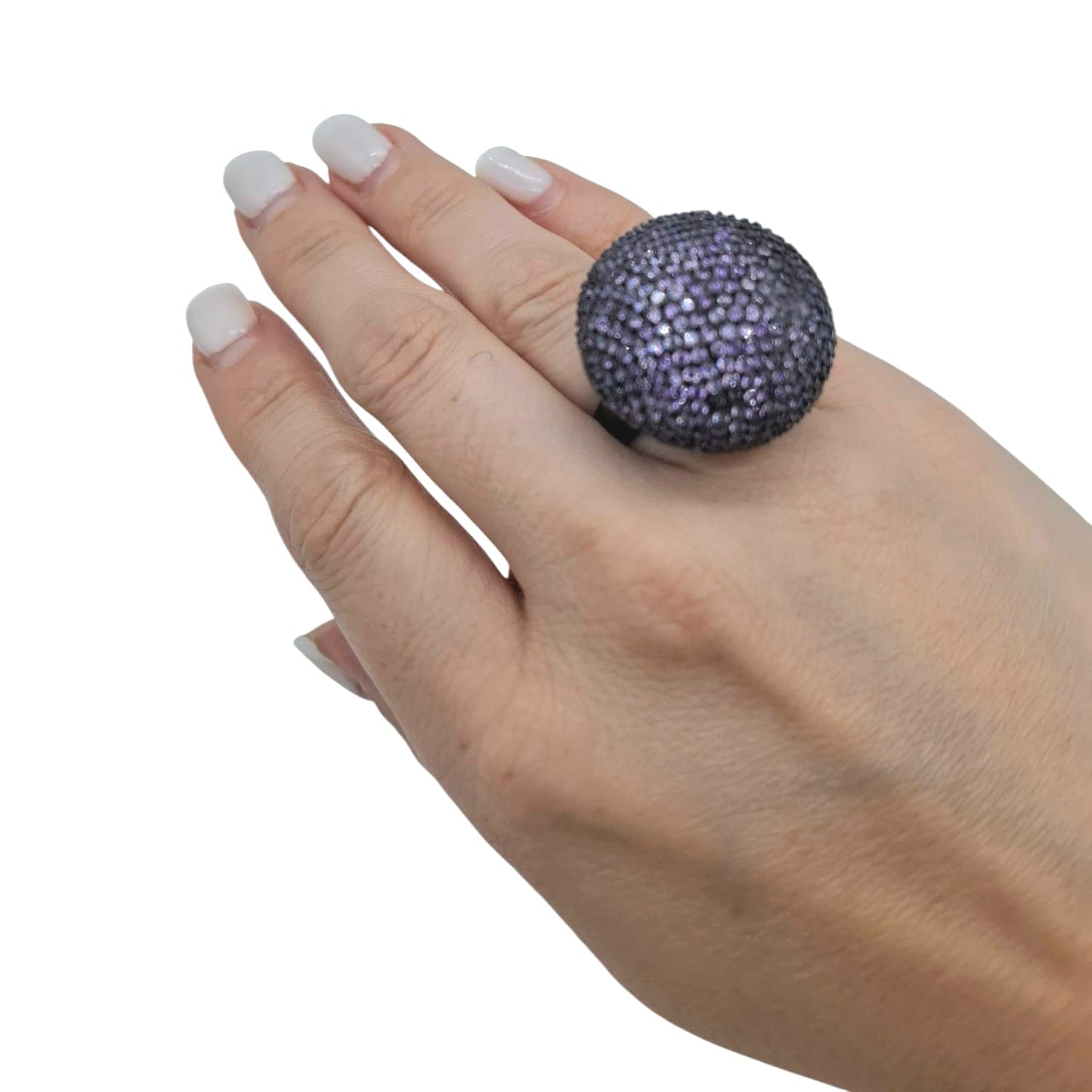 Anillo de Plata Luz de Orquídea