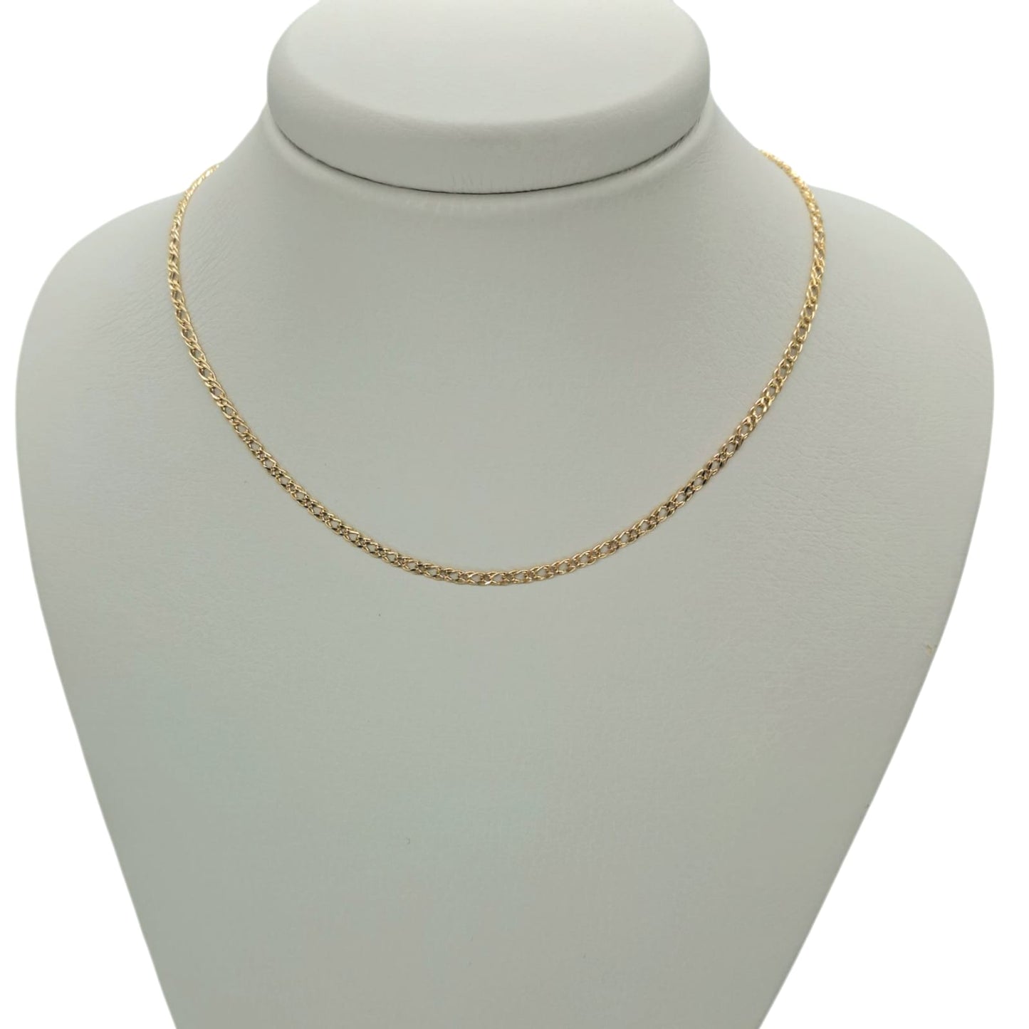 Collar Tipo Cadena Delgada Oro