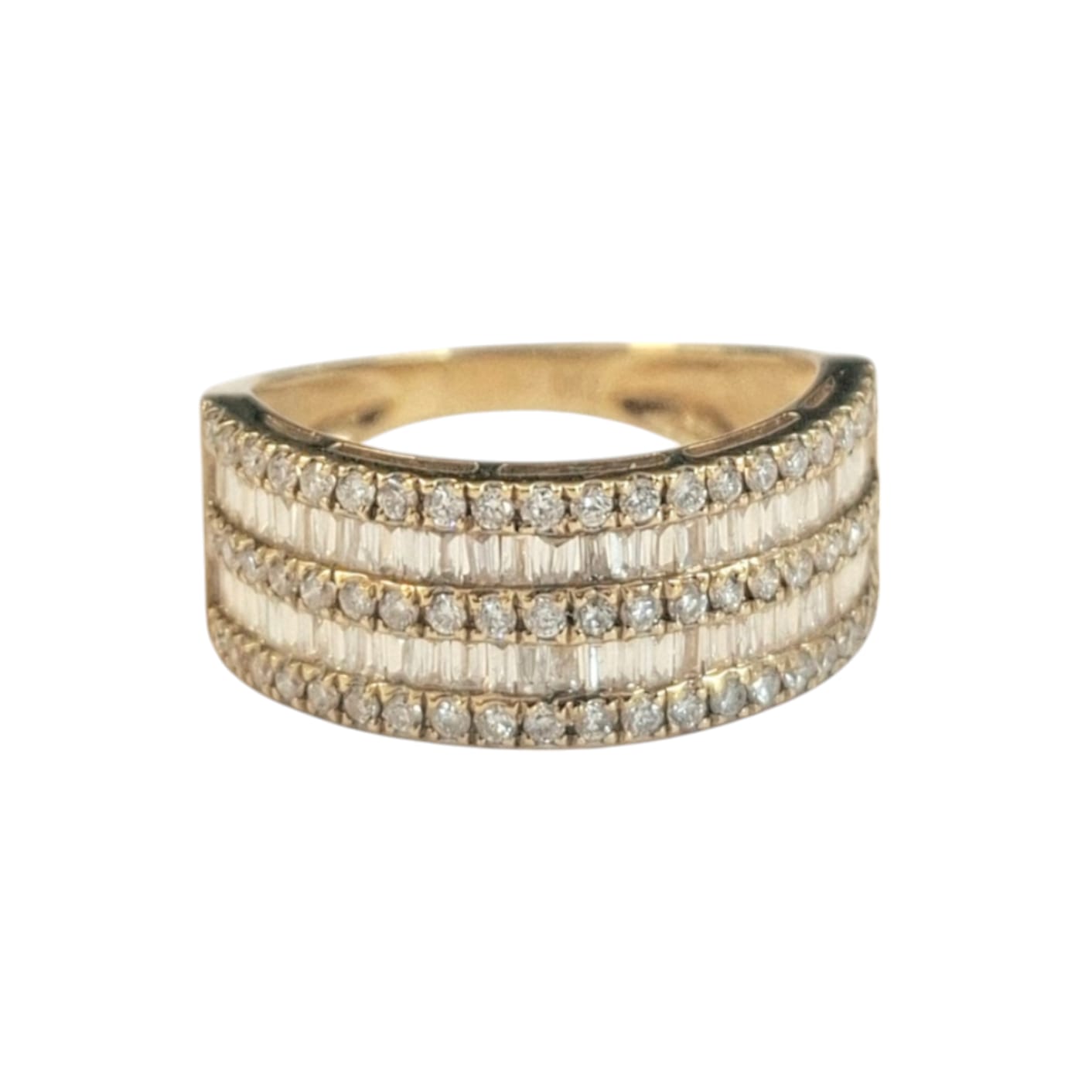 Anillo Oro 18 Kilates Reflejo Diamantino