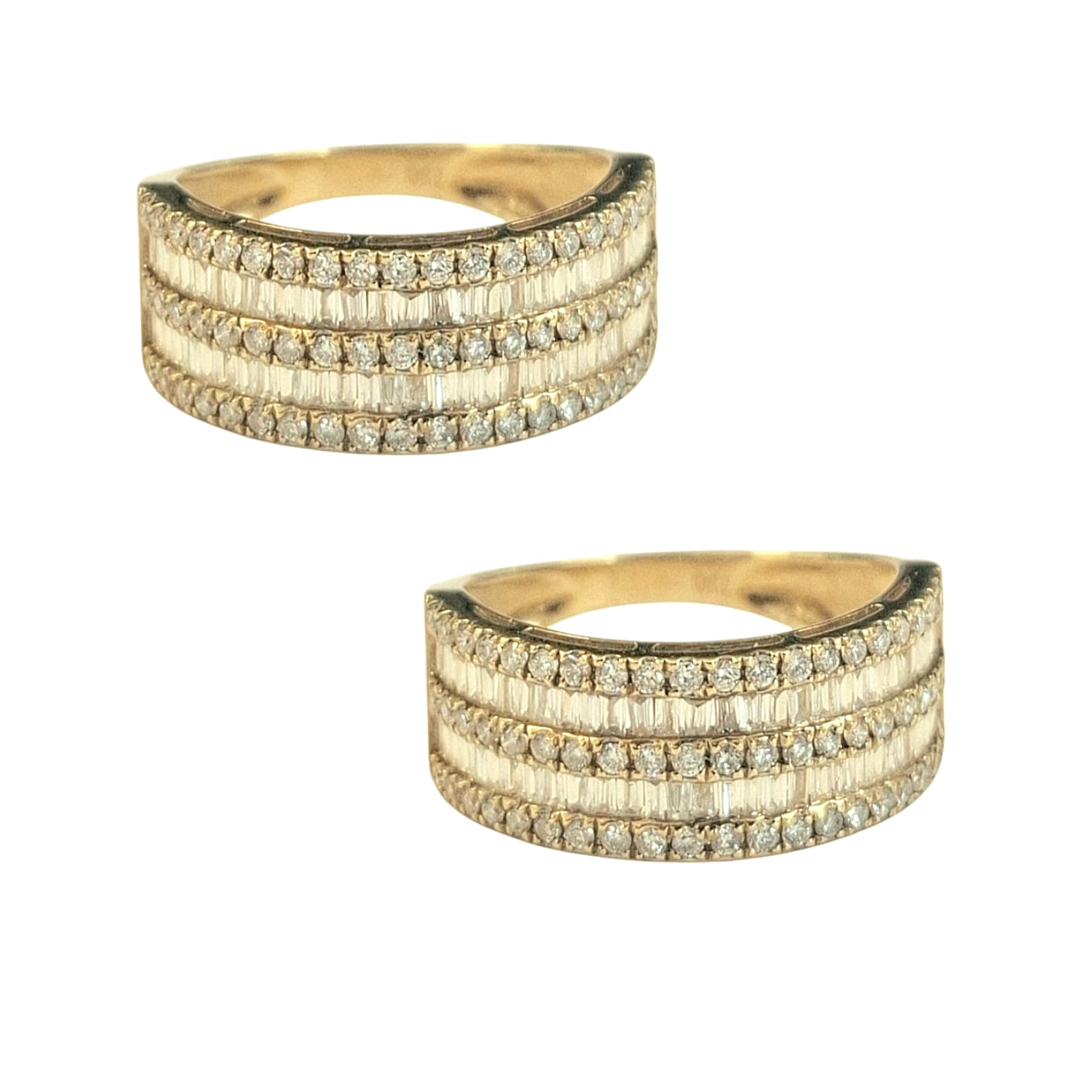 Anillo Oro 18 Kilates Reflejo Diamantino