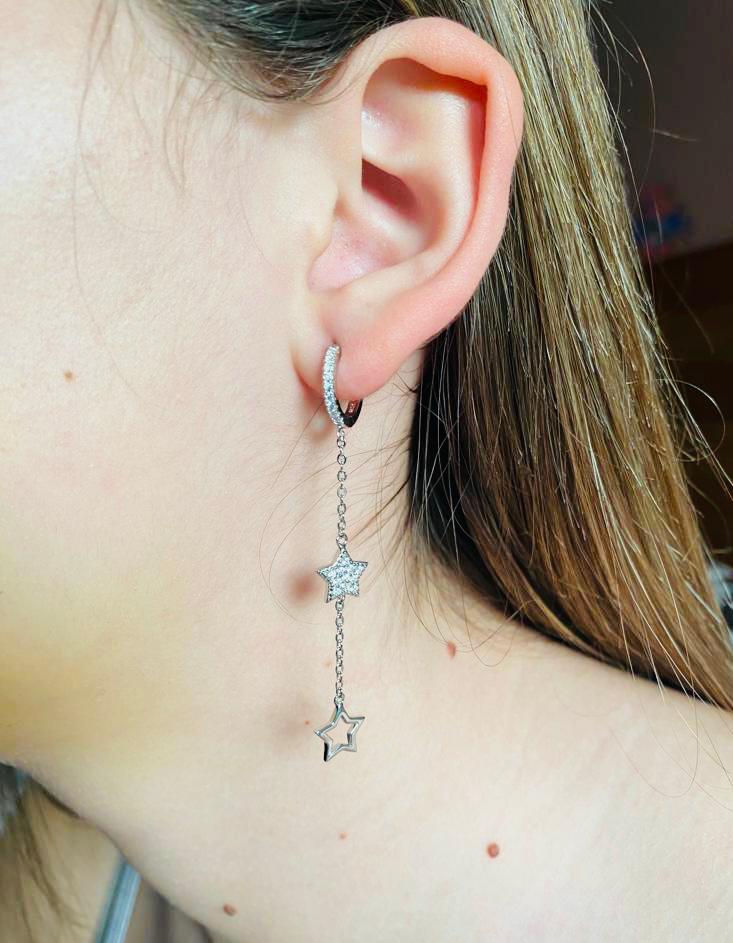 Aros en plata