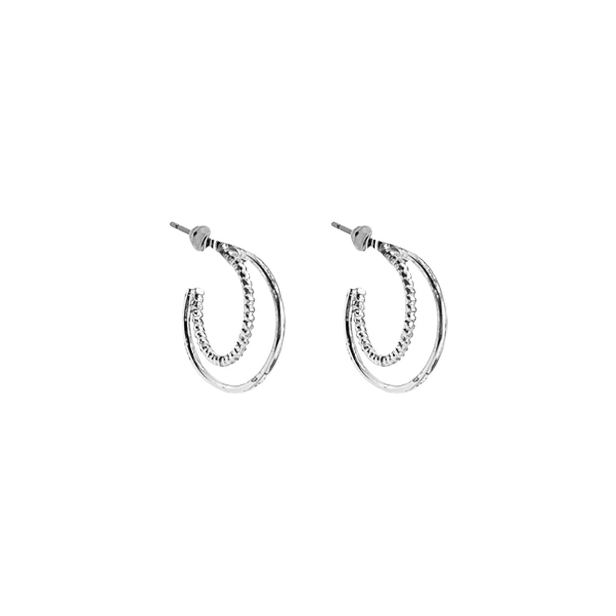 Aros en plata