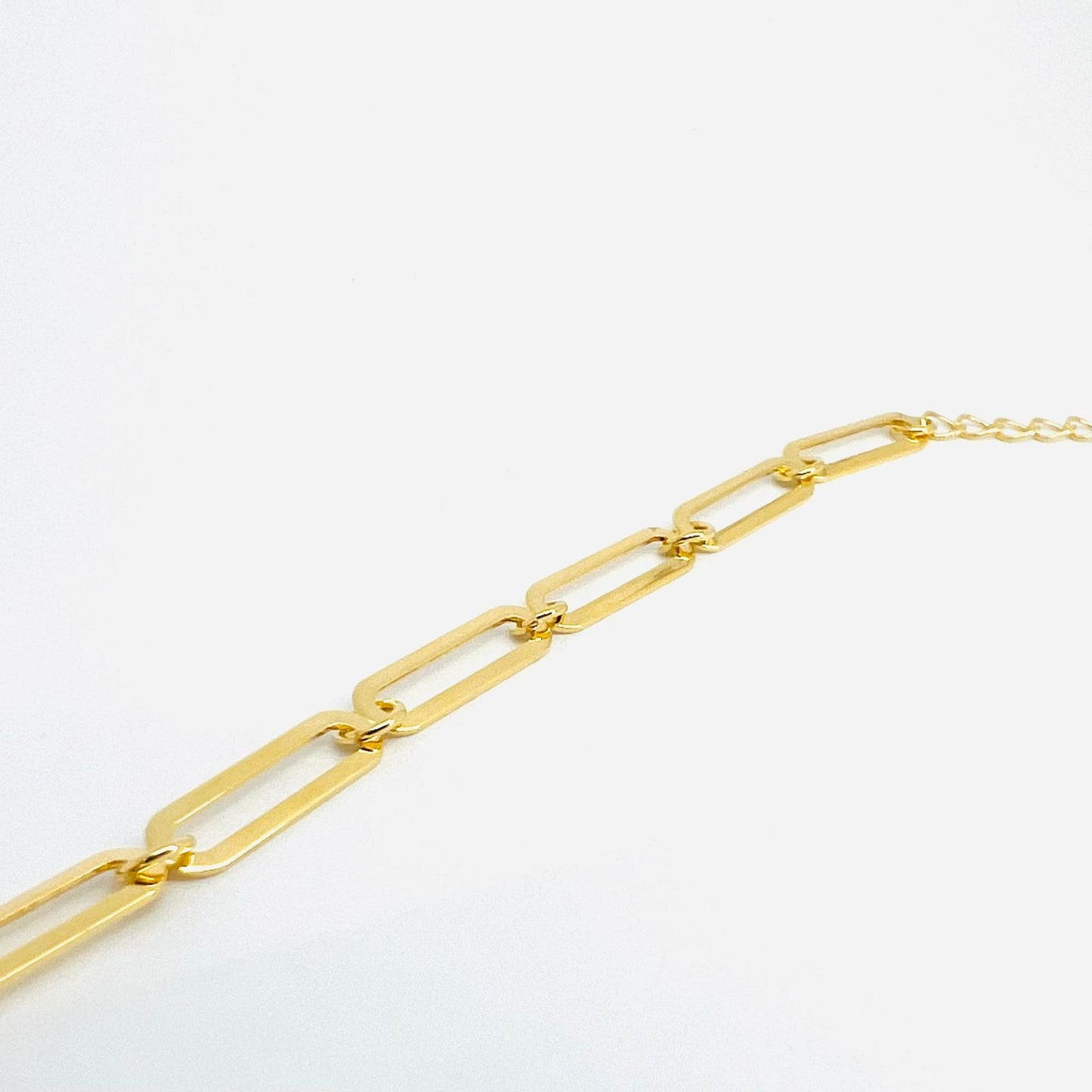 Pulsera eslabones baño de oro