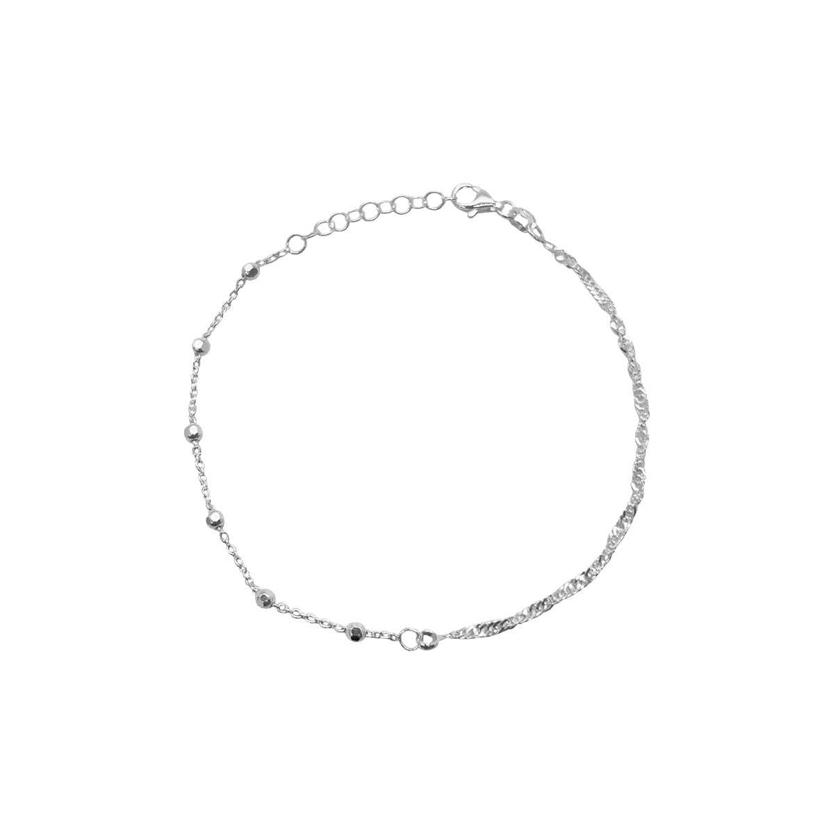 Pulsera en plata