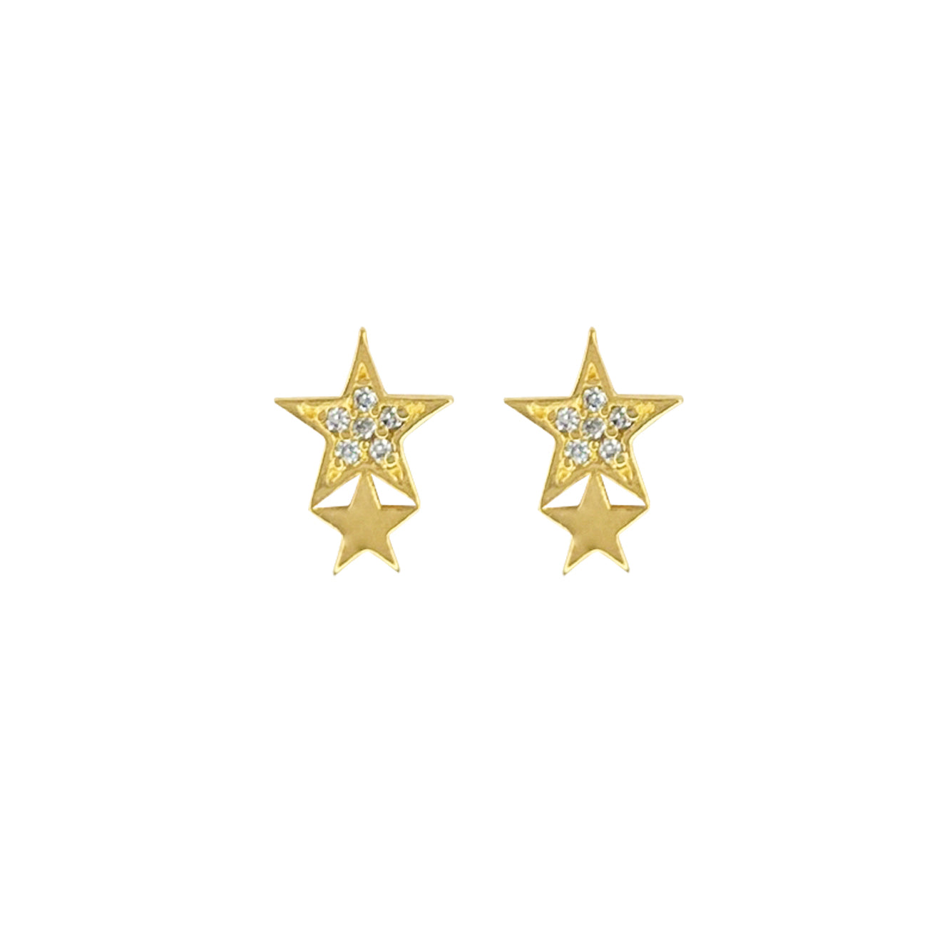 Aros oro amarillo