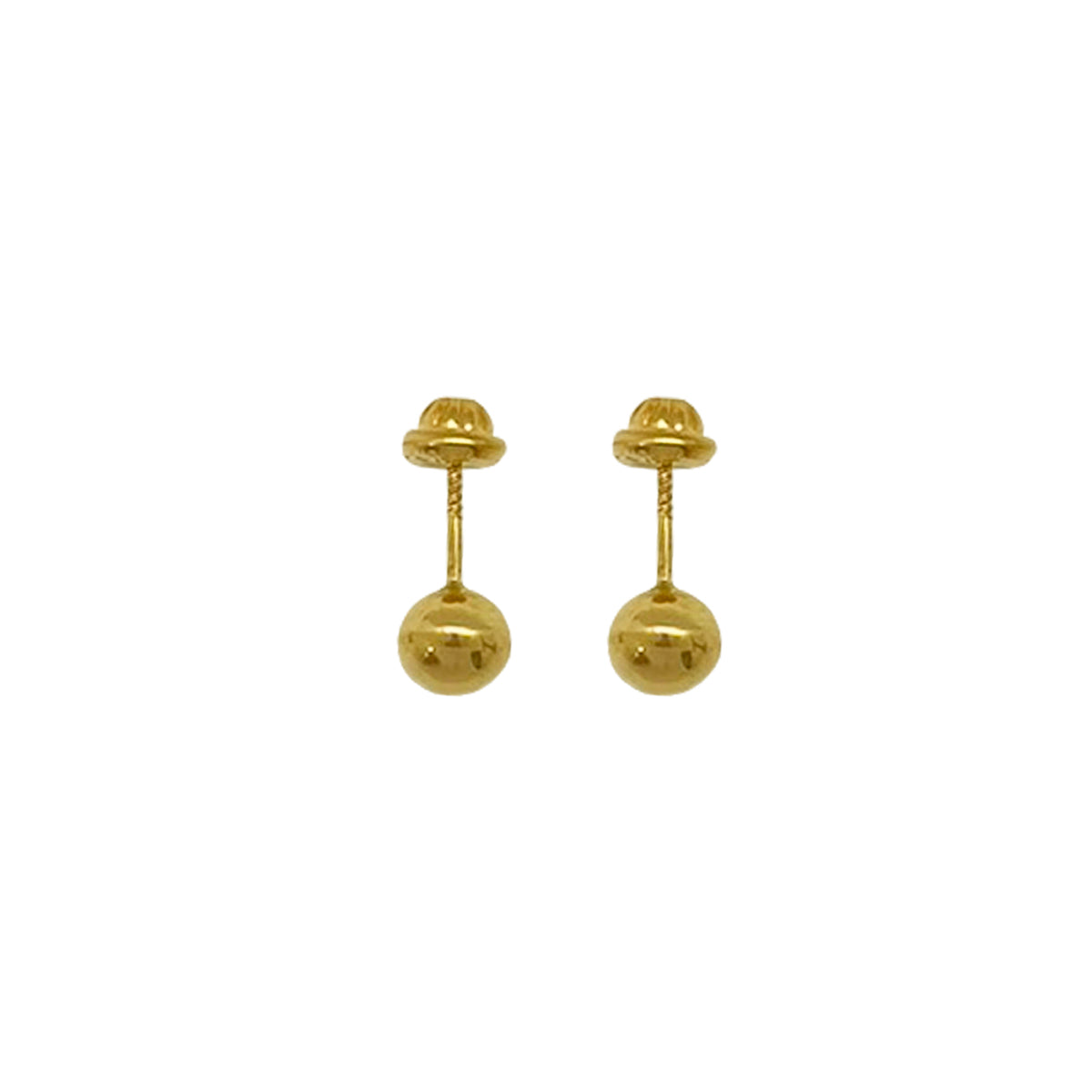 Aros oro amarillo