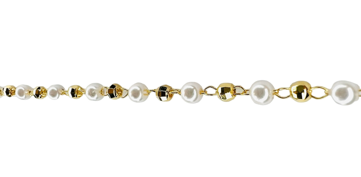 Collar Perlas , Bolitas de fuego