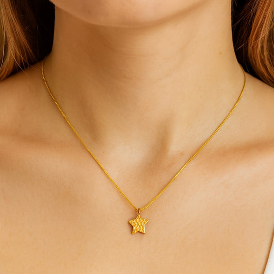 COLLAR ESTRELLA RUGOSA