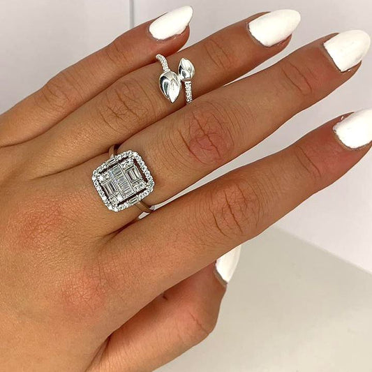 Anillo vintage distintas direcciones