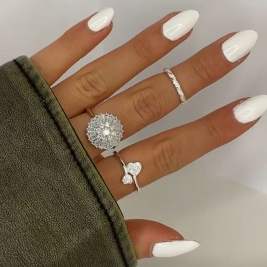 Anillo dos corazones