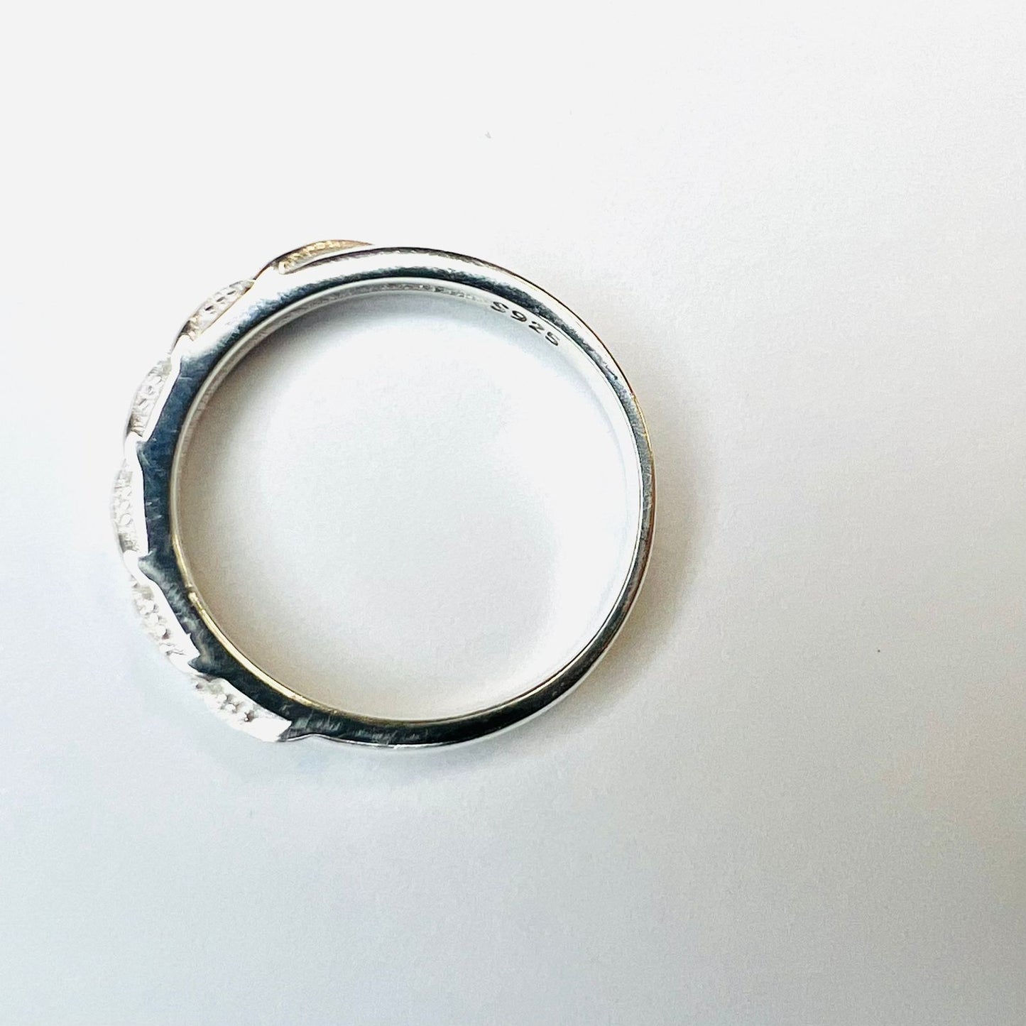 Anillo plata 925 , Olas