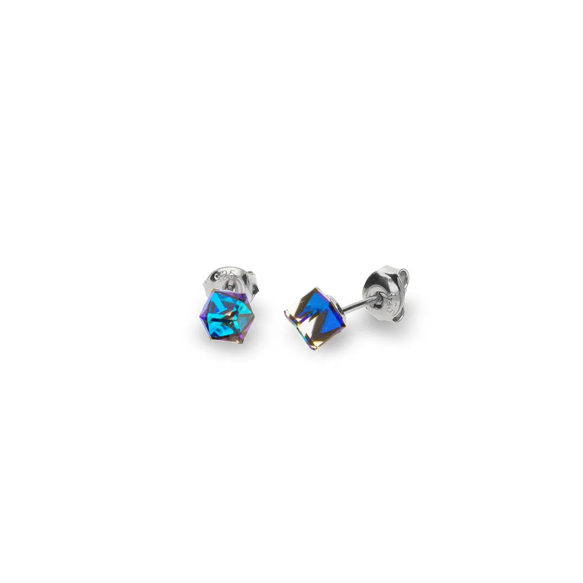 Aros Small Cube Studs