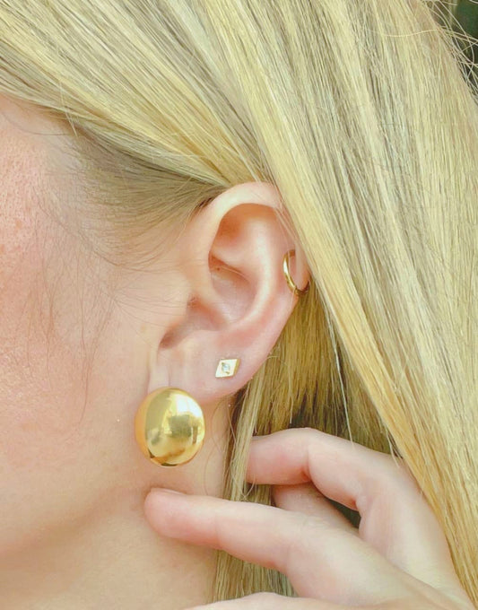 Aro Esfera Oro 18 Kilates