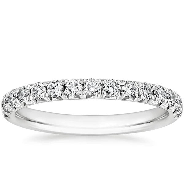 Anillo en platino y diamantes