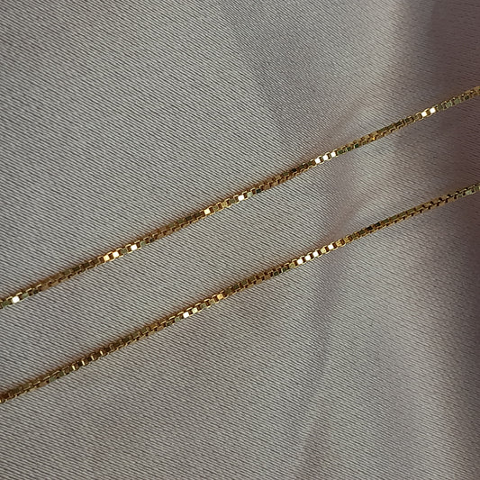 Cadena Veneciana en Oro Amarillo