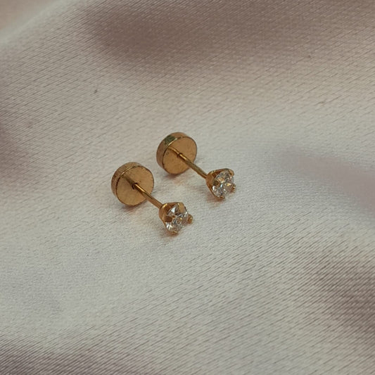 Aros abridor redondo en Oro Amarillo