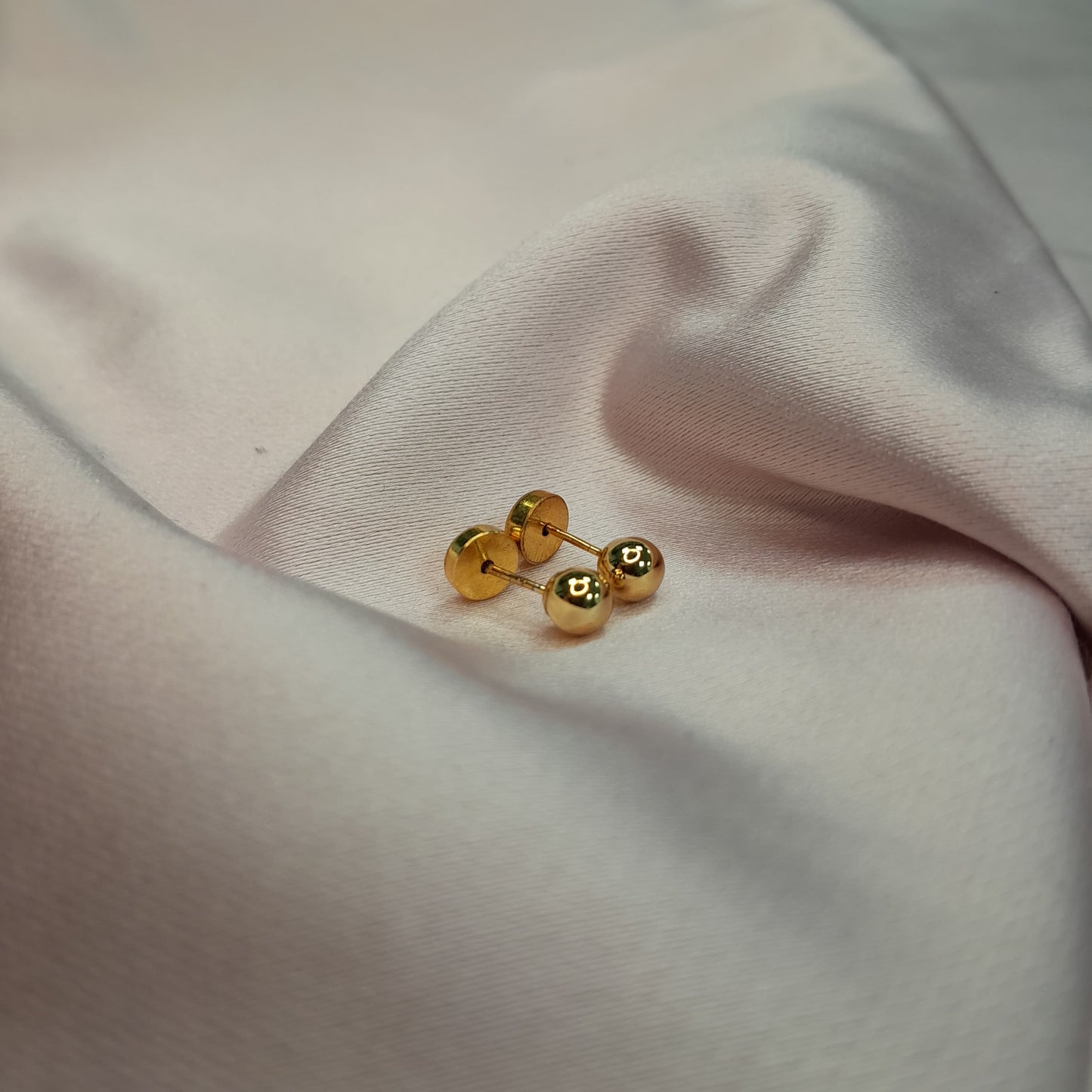 Aros abridor Bolita en Oro Amarillo