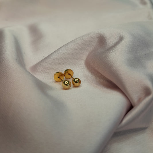 Aros abridor bolita en oro