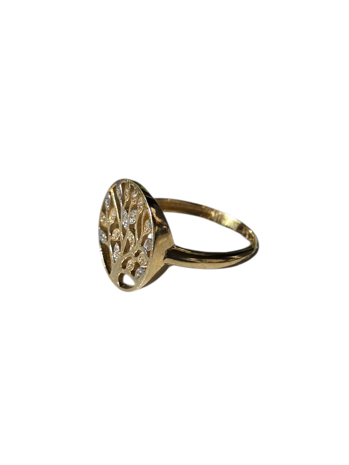Anillo Oro 18 Kilates Árbol de la vida