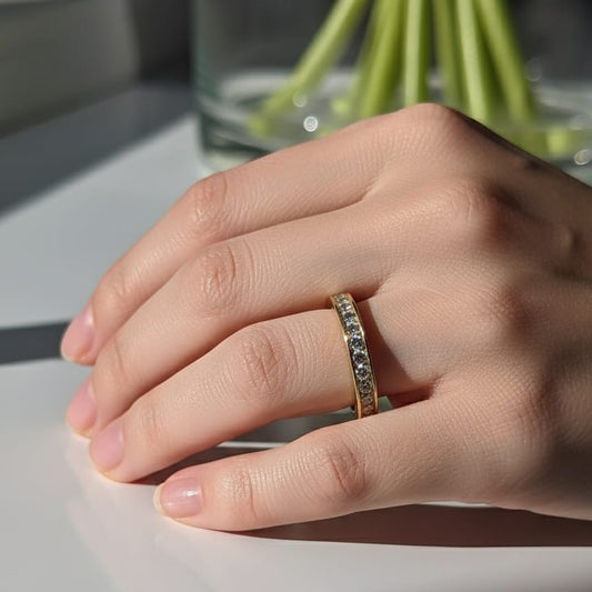 Anillo Medio cintillo