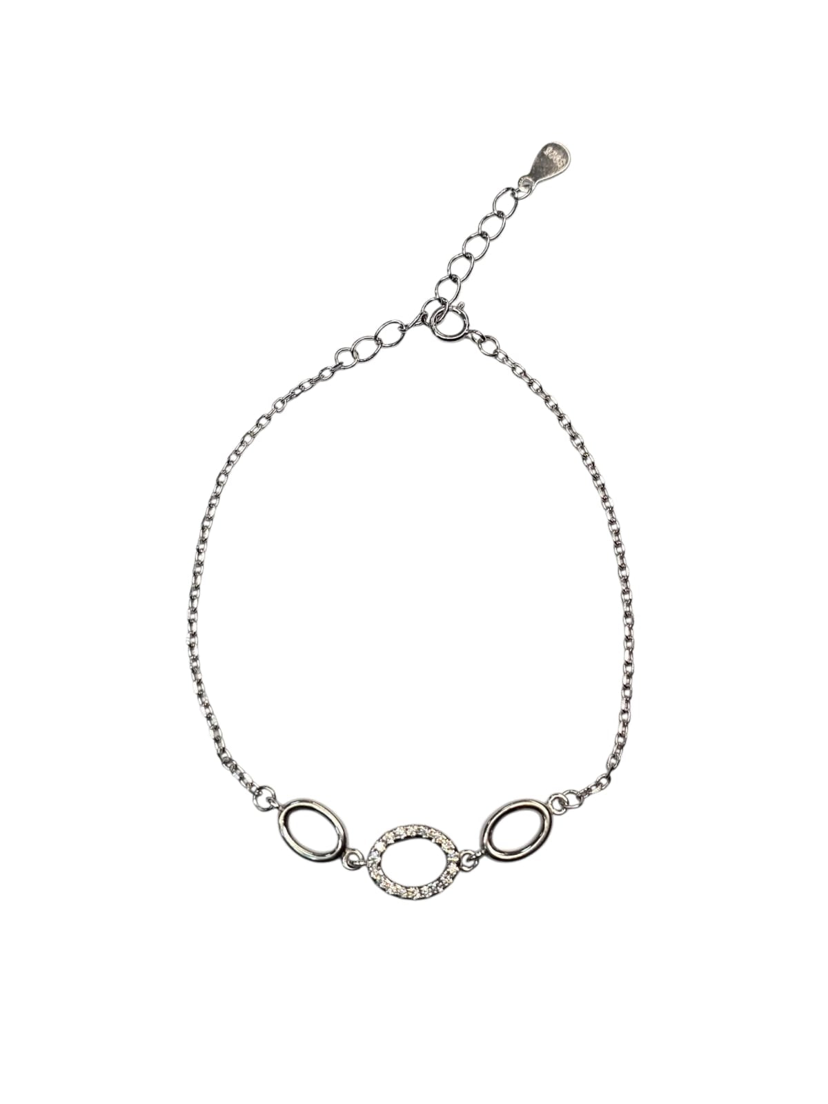 Pulsera Plata 925 Ovales