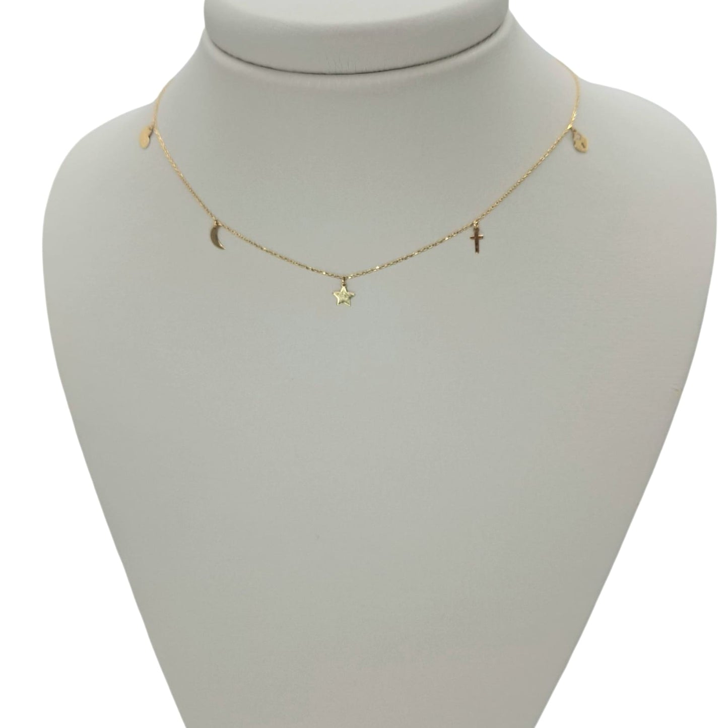 Collar Oro 18 Kilates Figuras