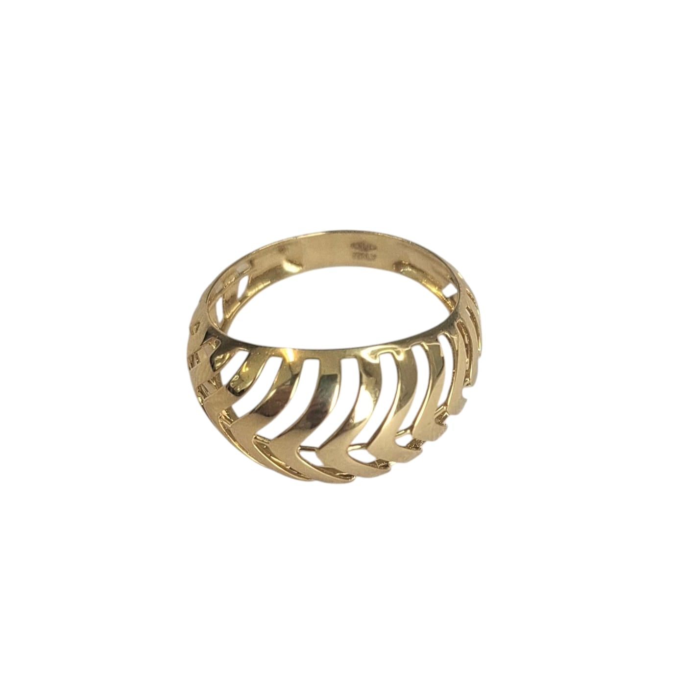 Anillo en Oro Amarillo Italiano 18 Kilates Esencia