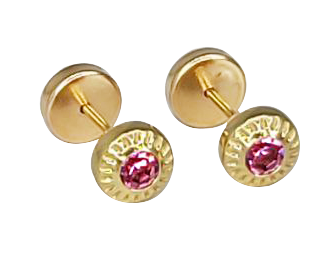 Aros abridor Zircon en Oro