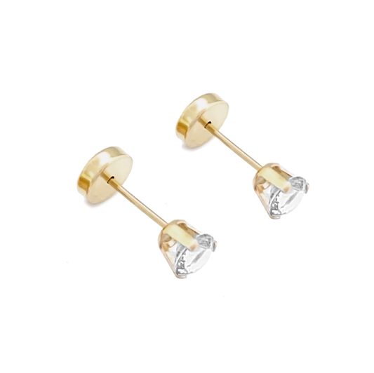 Aros Abridor Grifa de Oro Amarillo