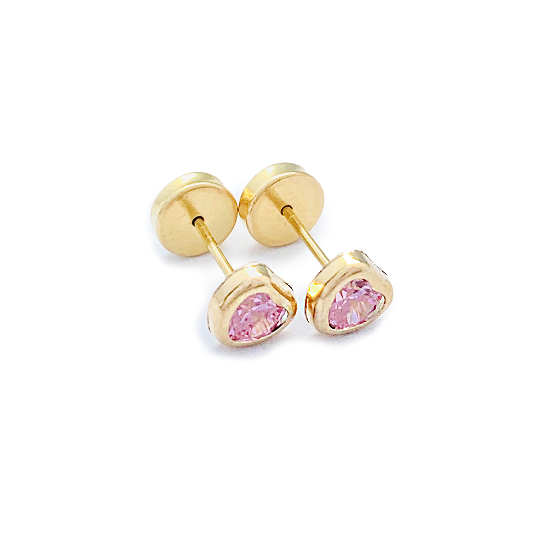 Aros abridor corazón en Oro