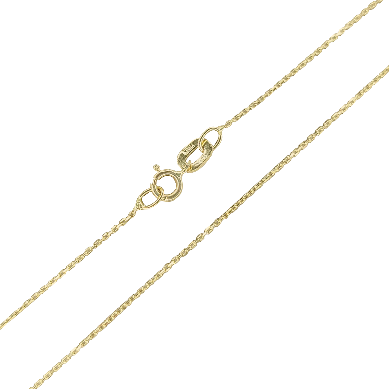 Cadena Rolo en Oro Amarillo