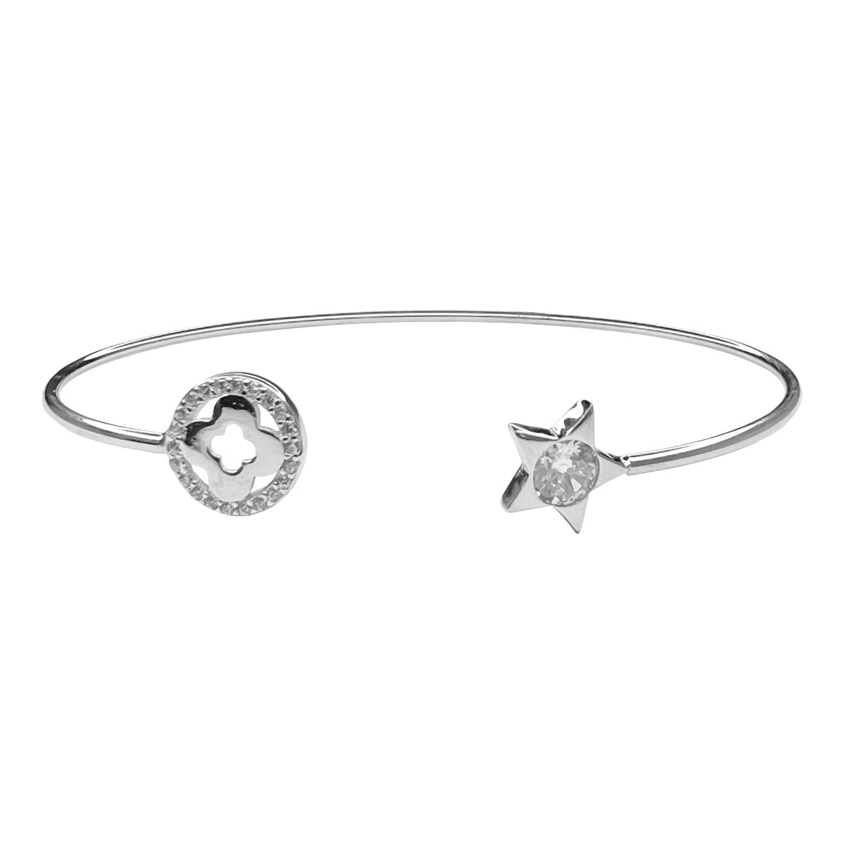 Pulsera esclava en plata