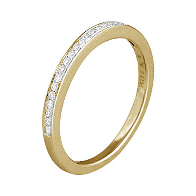 Anillo Oro amarillo con diamantes