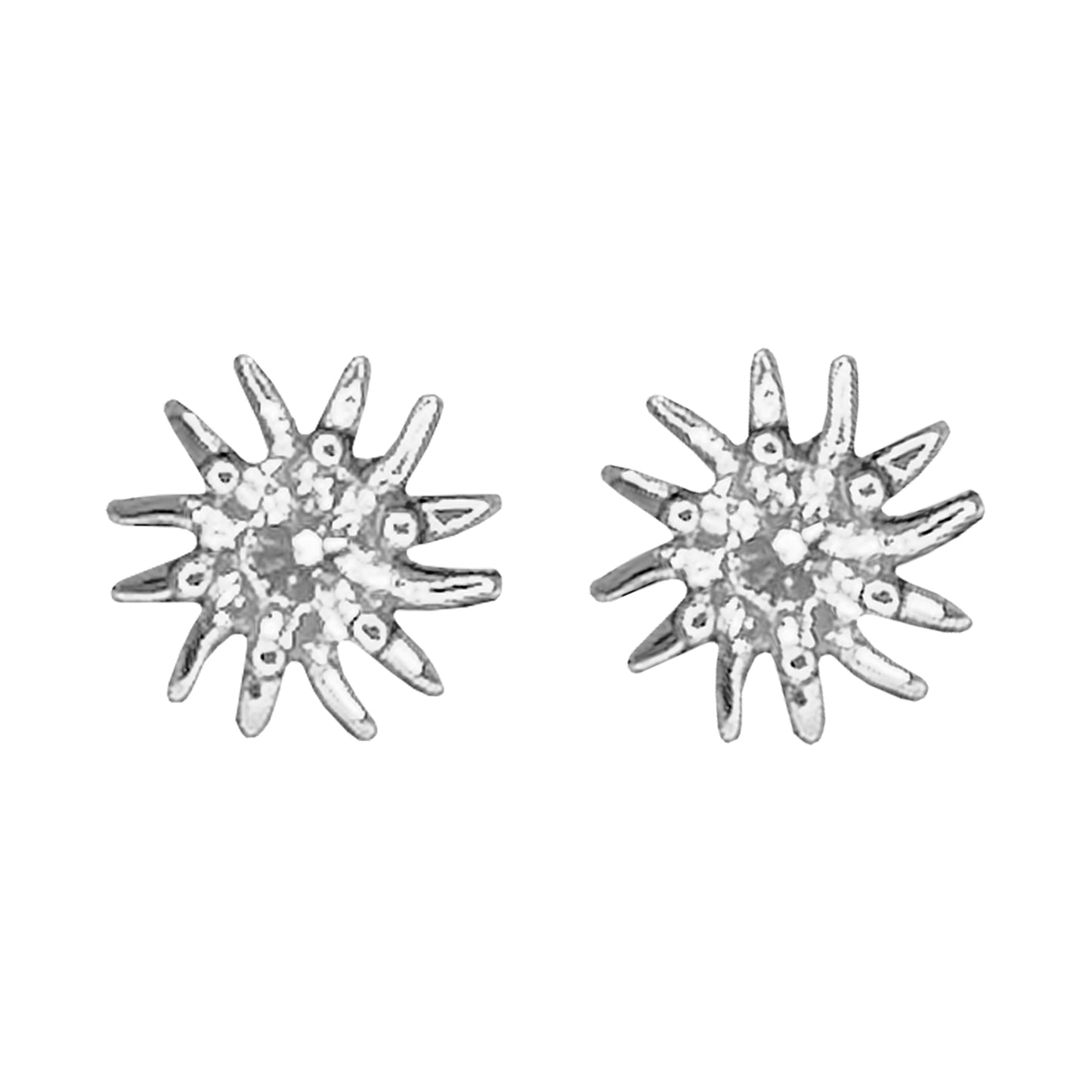 Aros Plata Flor
