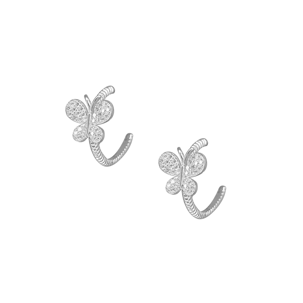 Aros argollas en plata