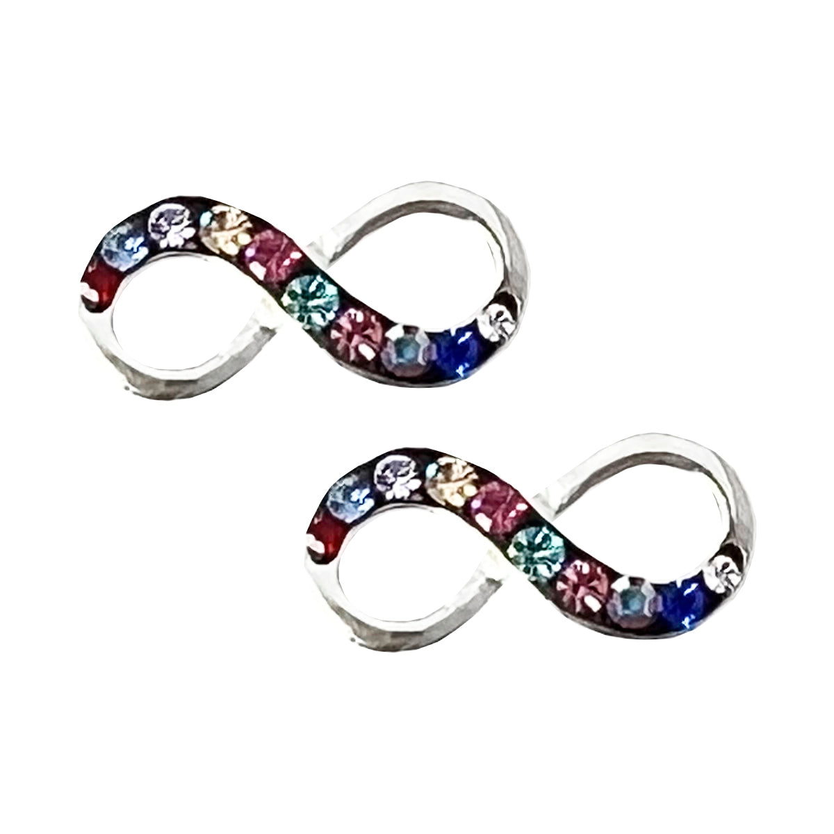 Aros infinito en Plata