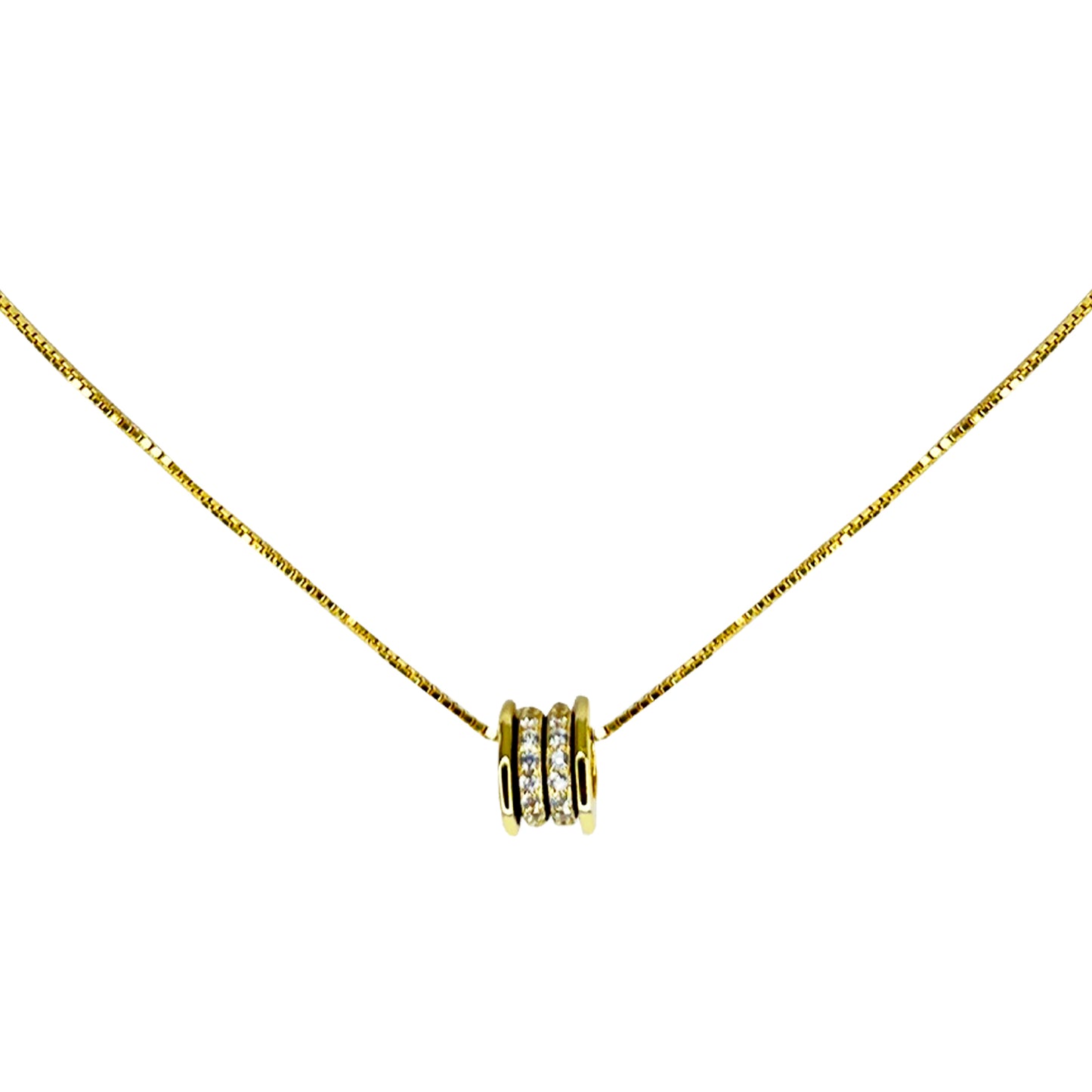 Conjunto collar/aros de plata