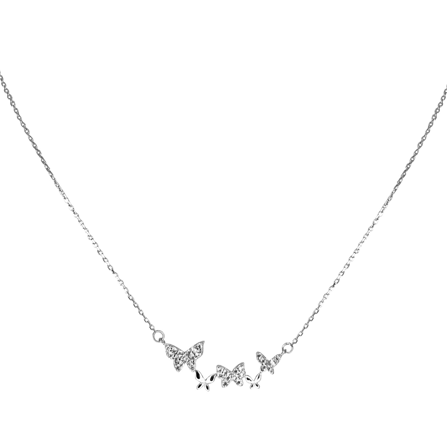 Conjunto collar/aros de plata
