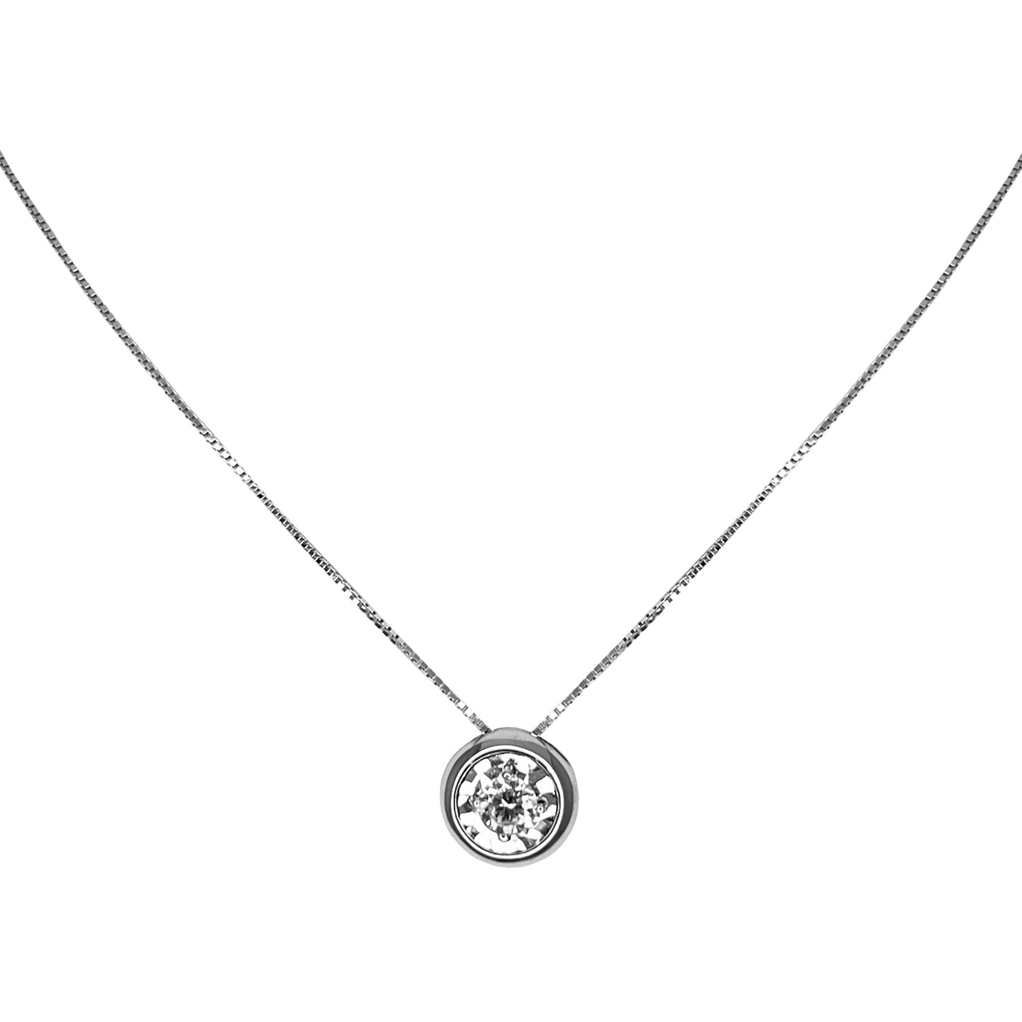 Conjunto collar/aros de plata