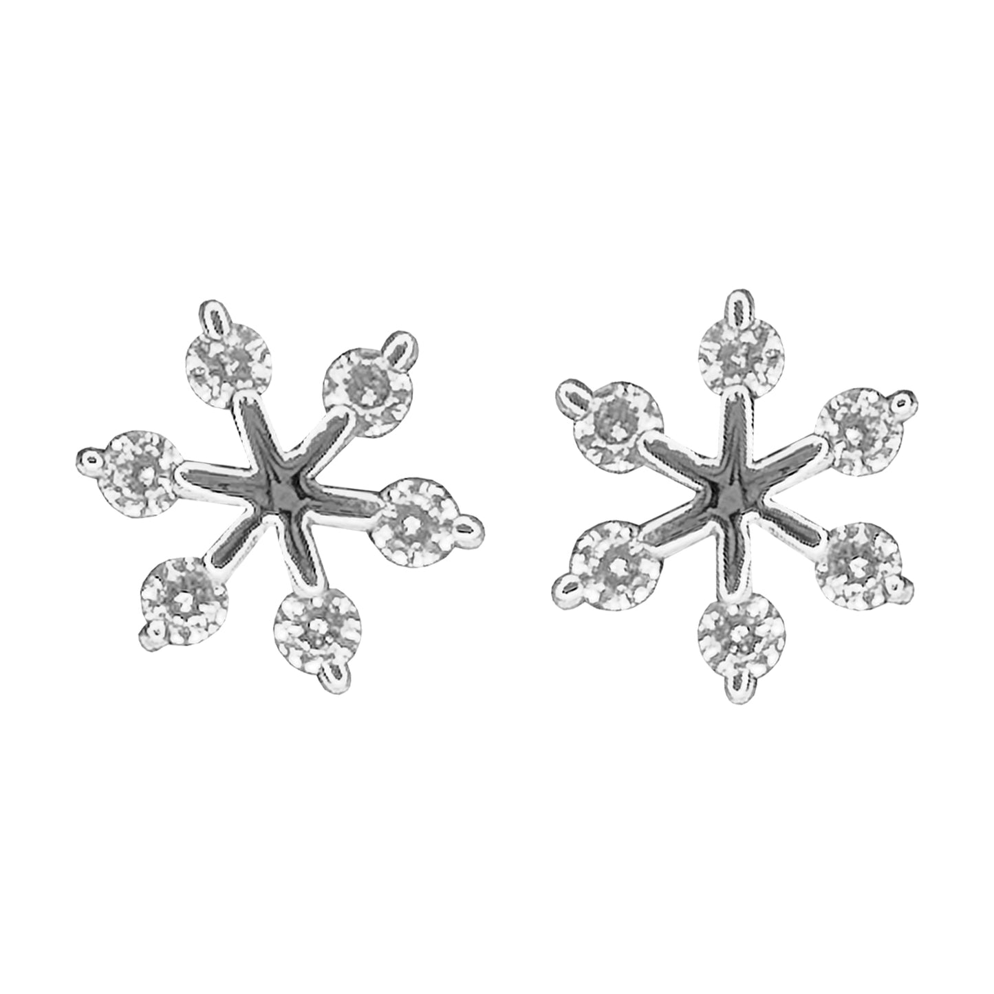 Aros Plata Flor