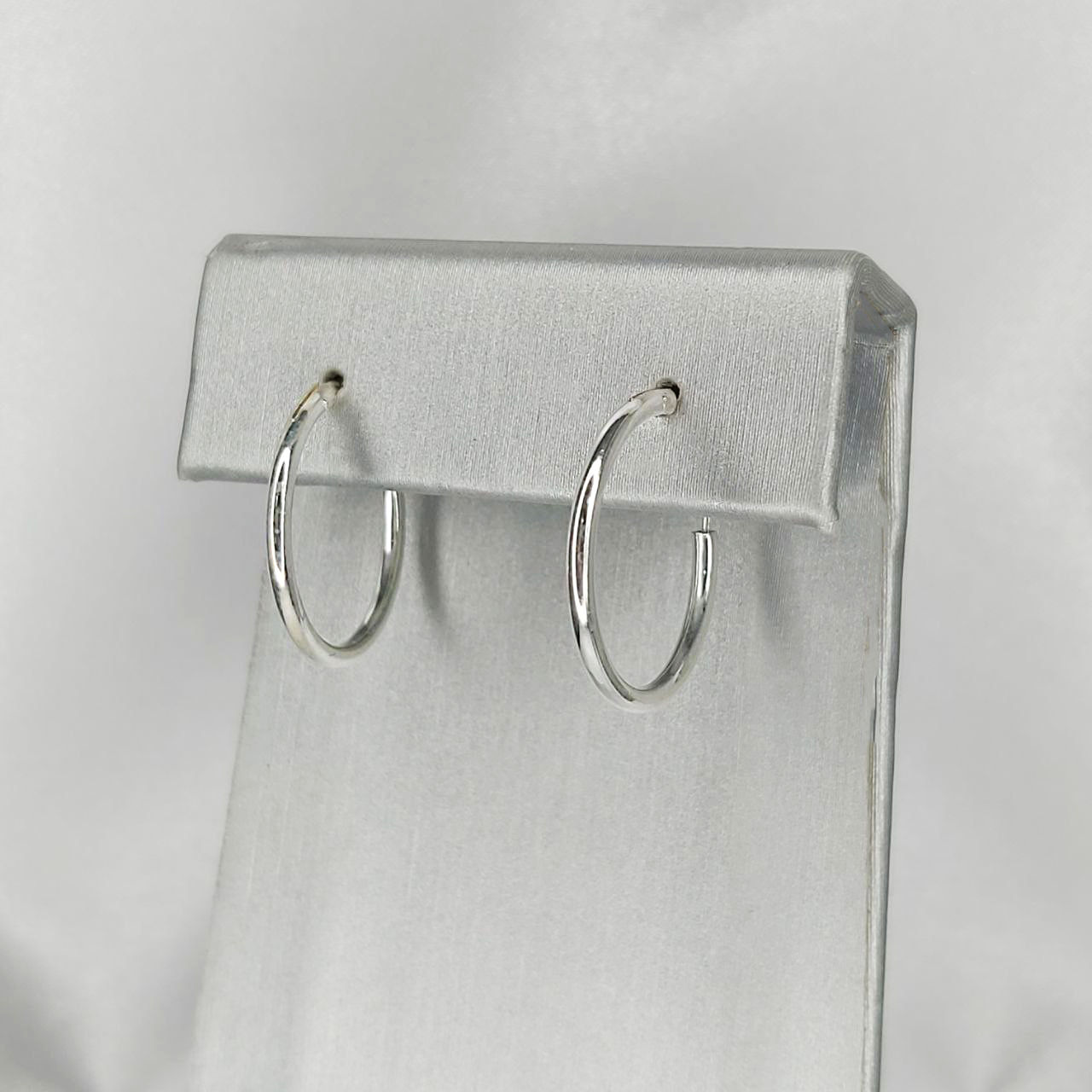 Aros argollas en plata