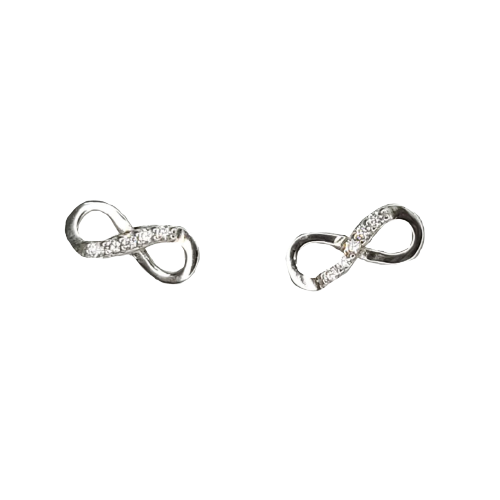 Aros infinito en Plata