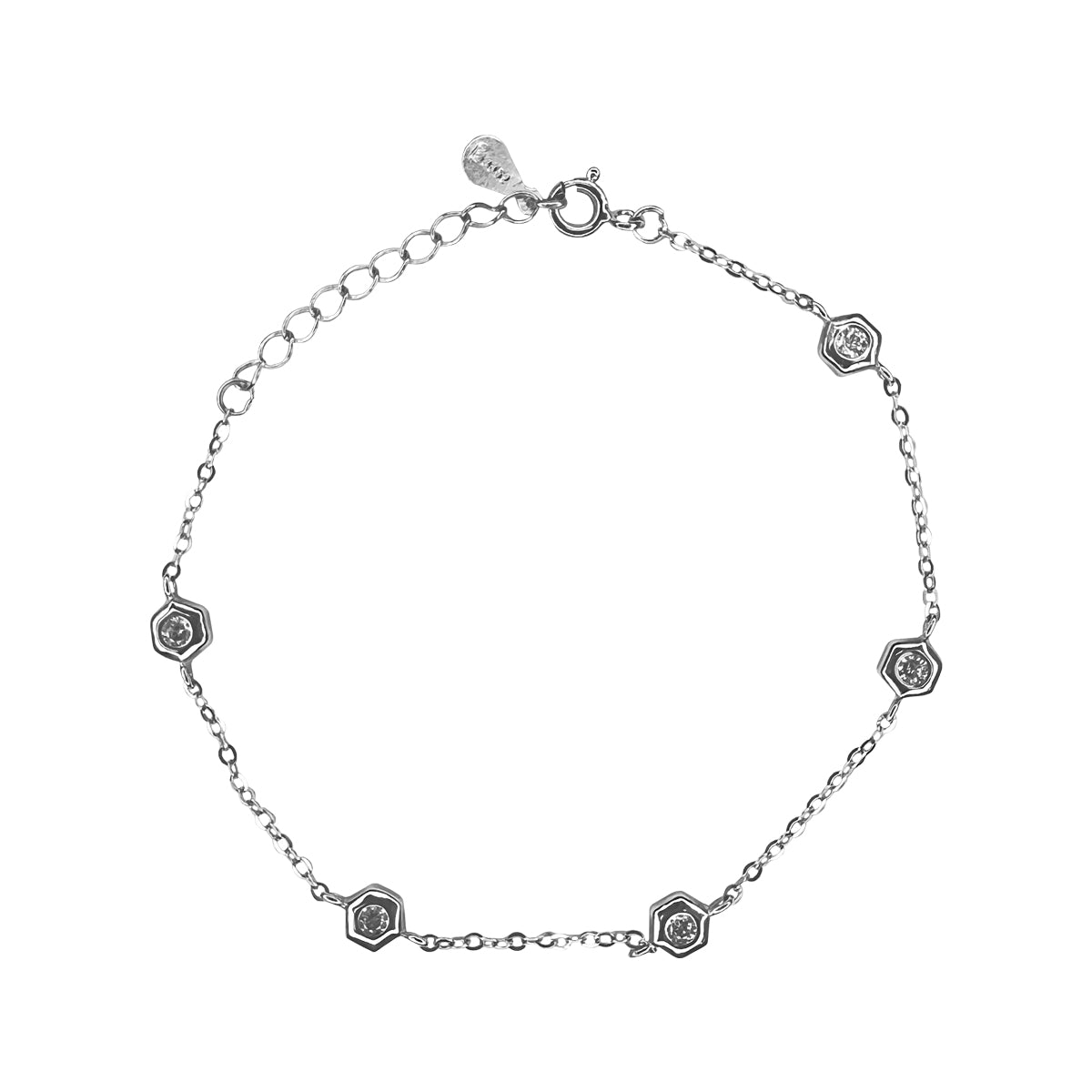 Pulsera en plata