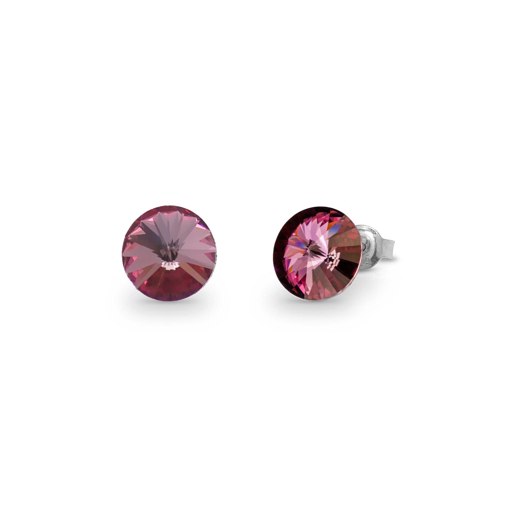 Aros Sweet Candy Studs Aurora Boreale - Spark Silver Jewelry