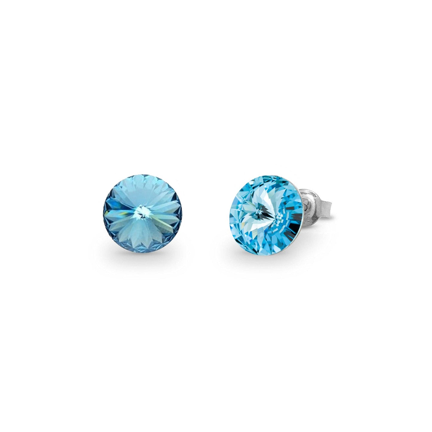 Aros Sweet Candy Studs Aurora Boreale - Spark Silver Jewelry