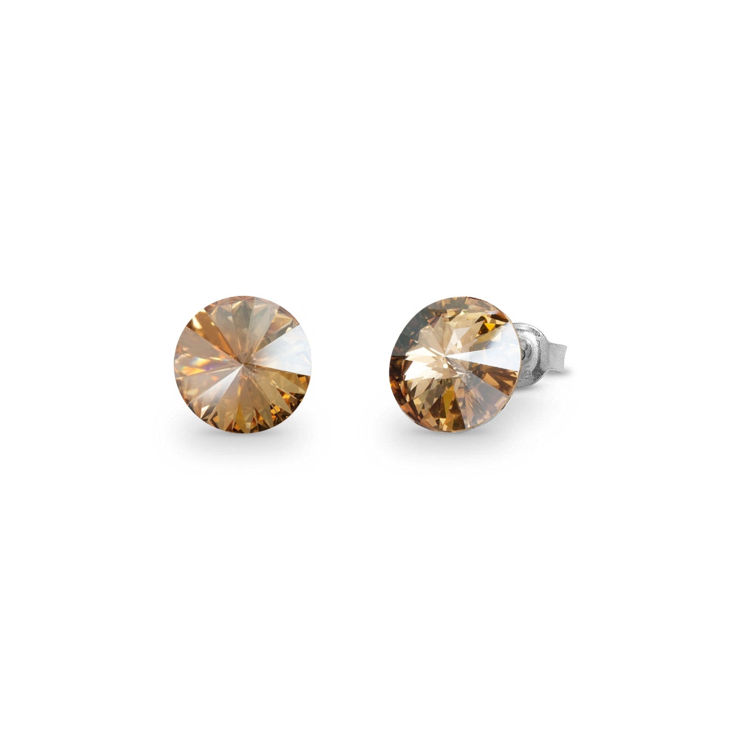 Aros Sweet Candy Studs Aurora Boreale - Spark Silver Jewelry