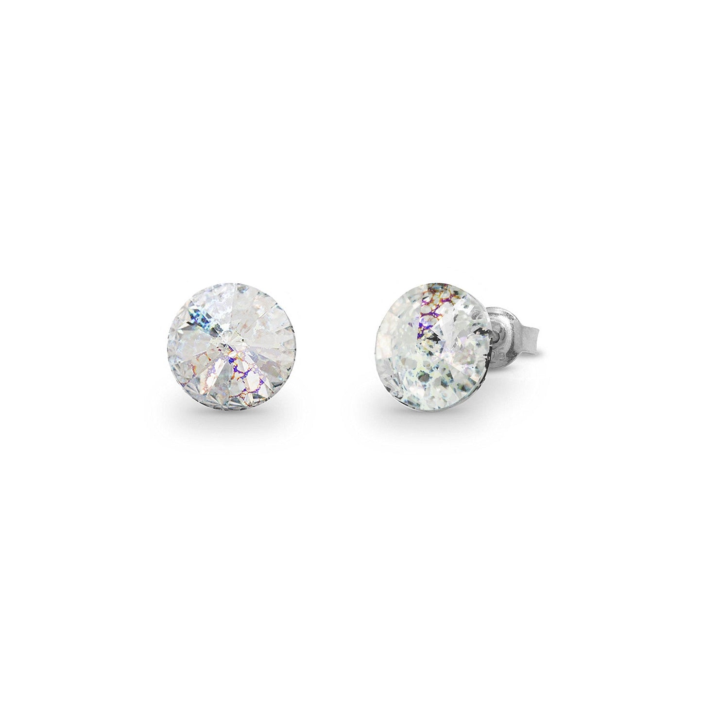 Aros Sweet Candy Studs Aurora Boreale - Spark Silver Jewelry