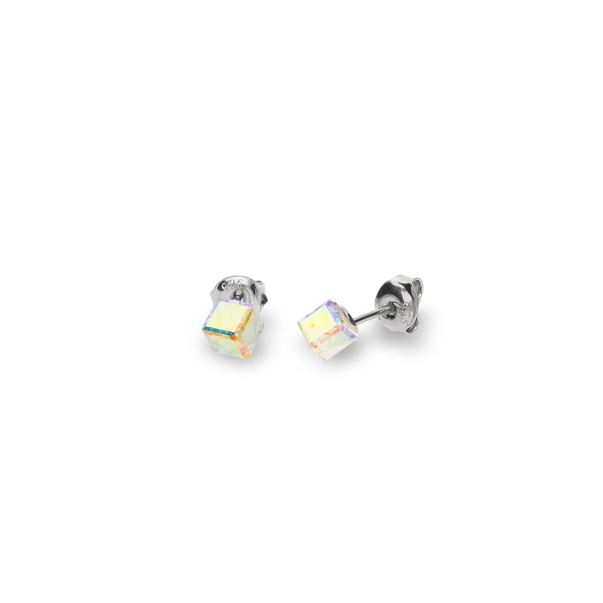 Aros Small Cube Studs