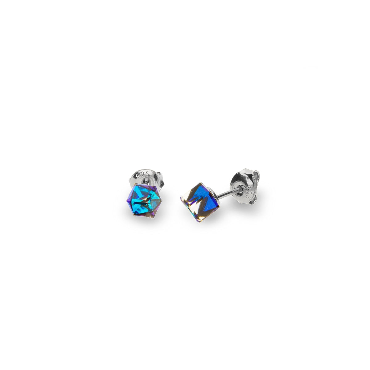 Aros Small Cube Studs