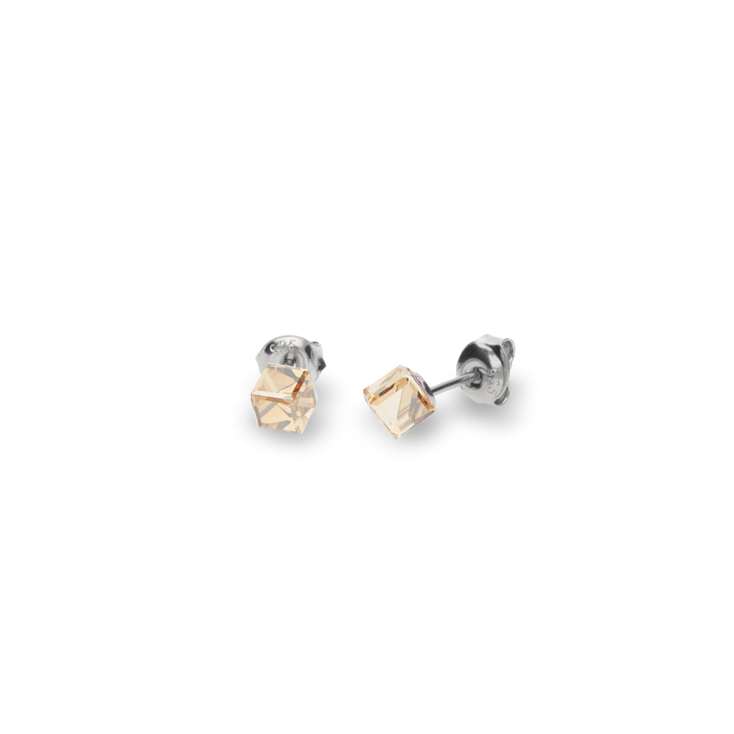 Aros Small Cube Studs